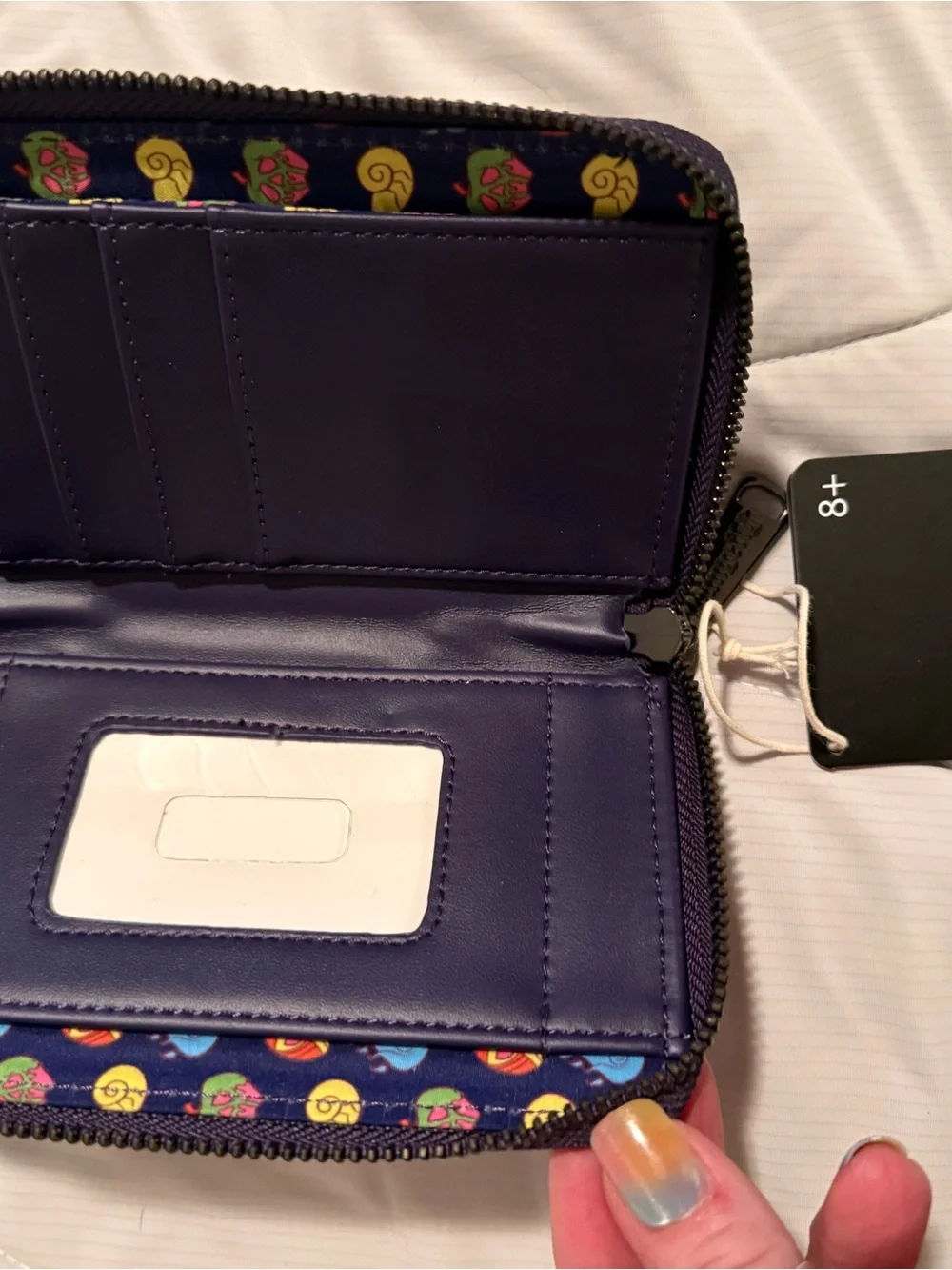 Loungefly Disney Villains Multicolor Zip Wallet